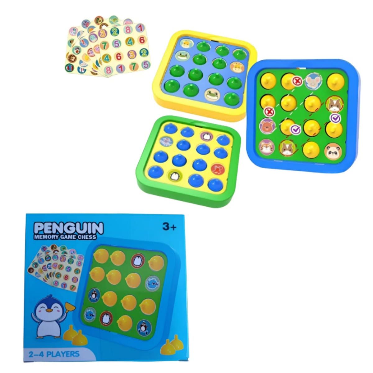 GENERICO - Juego De Mesa  Memorice Juego De Estrategia Familiar
