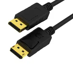 GENERICO - Cable DisplayPort 1.2 de 1.8m 4K para Gaming y Alta Definición