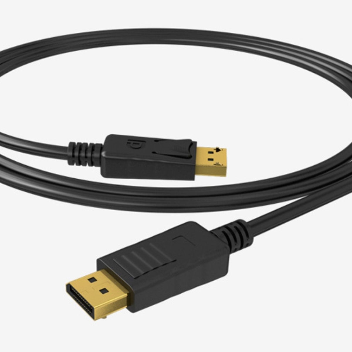 GENERICO - Cable DisplayPort 1.2 de 1.8m 4K para Gaming y Alta Definición