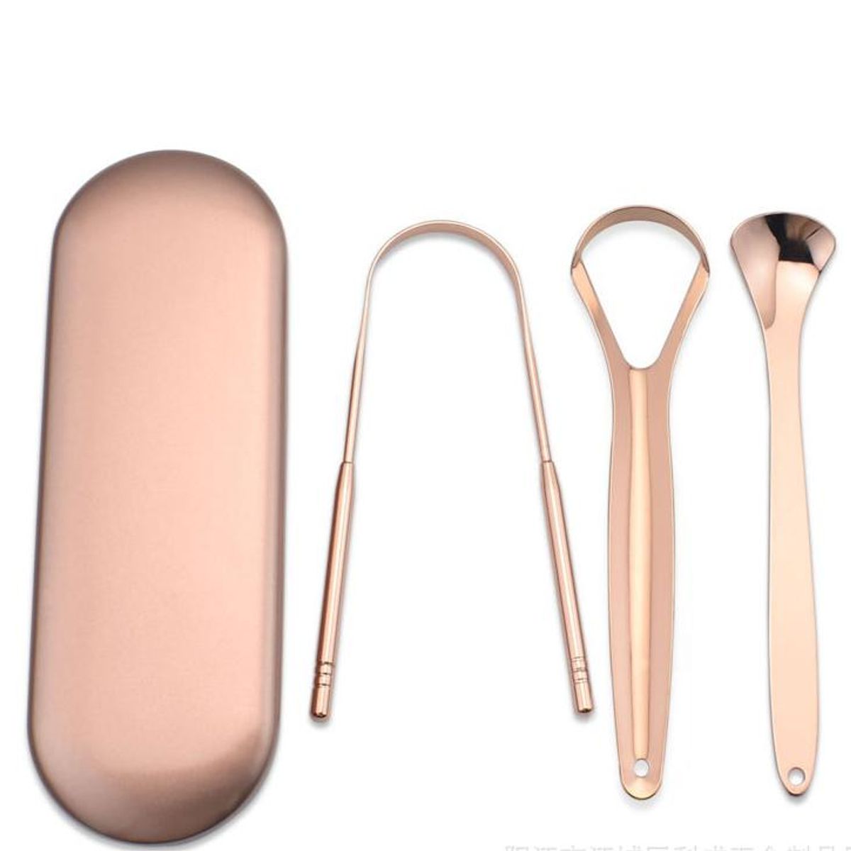 GENERAL - Limpiador de lengua de acero inoxidable brush oral tools