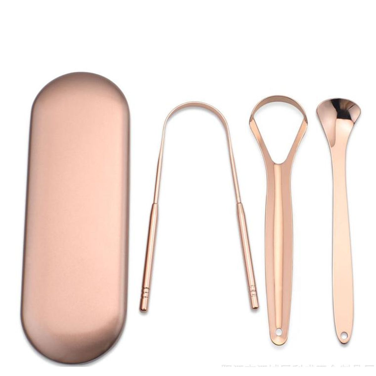 GENERAL - Limpiador de lengua de acero inoxidable brush oral tools