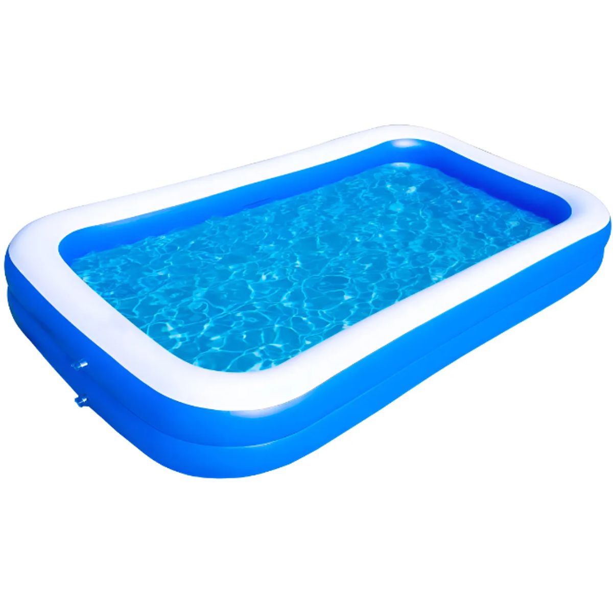GENERICO - Piscina Para Niños Piscina Rectangular Familiar 260x170x50cm Azul