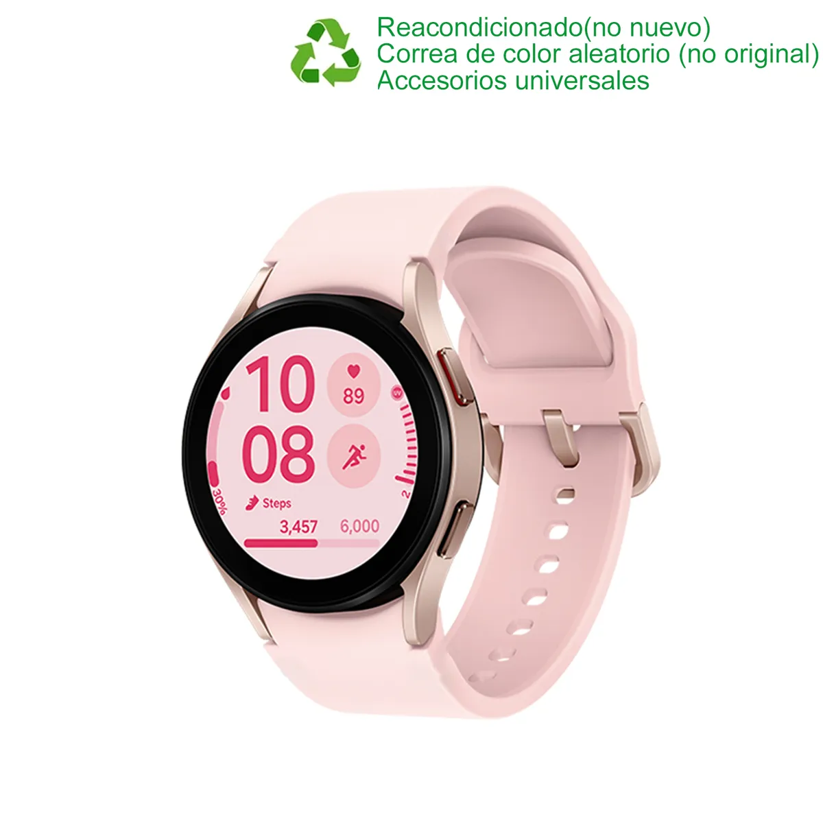 SAMSUNG - Samsung Galaxy Watch FE 40mm Bluetooth Reacondicionado SemiNuevo Rosa