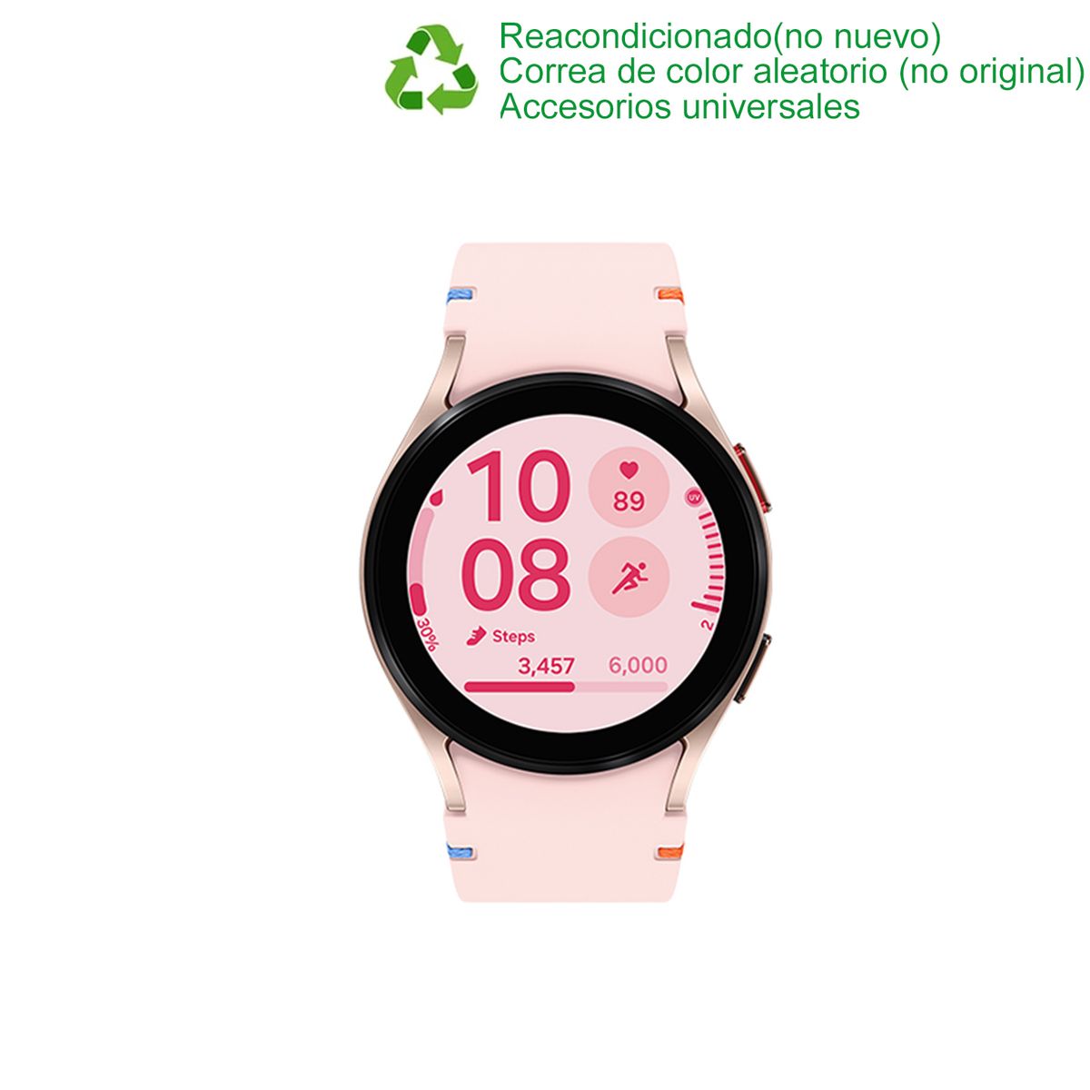 SAMSUNG - Samsung Galaxy Watch FE 40mm Bluetooth Reacondicionado SemiNuevo Rosa