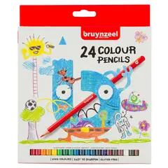 BRUYNZEEL - Lápices de Colores Kids Bruyenzeel 24 Colores