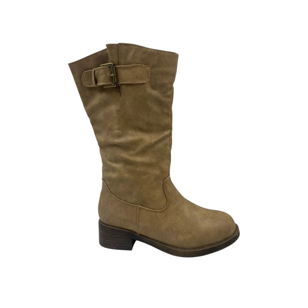 HERIEL - Bota Beige Taco Mujer