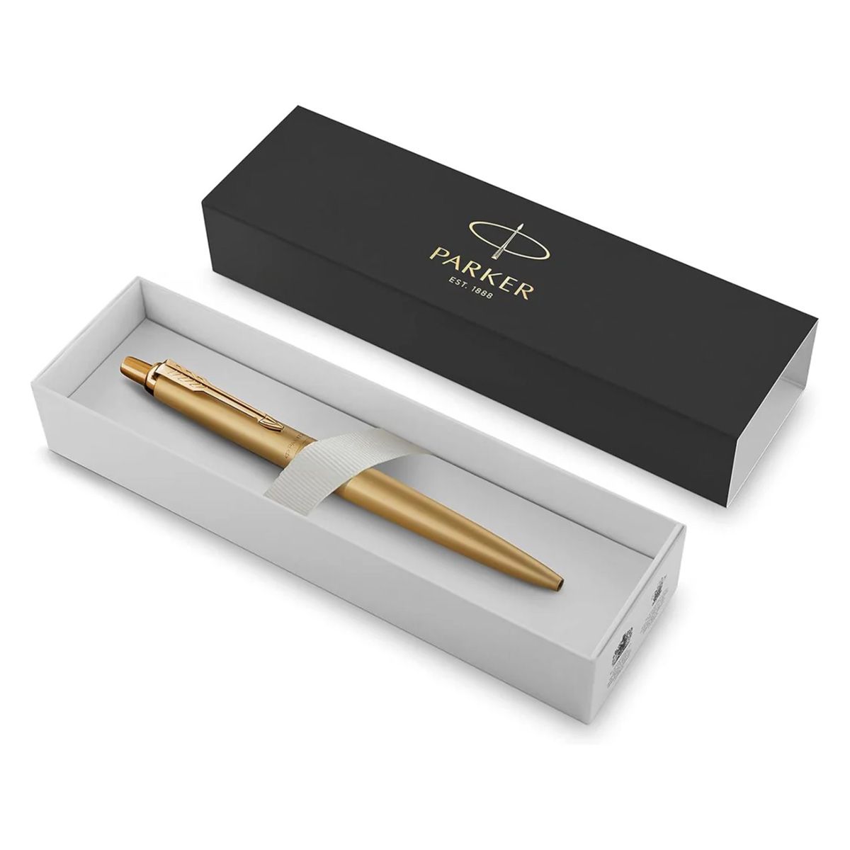 PARKER - Bolígrafo Parker Jotter XL Dorado Punta Mediana Tinta Azul