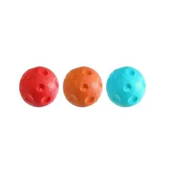 GENERICO - Juguete para mascotas pelota de gota con sonido 6cm Color Rojo