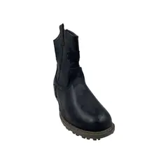 HERIEL - Bota Corta Negra Mujer