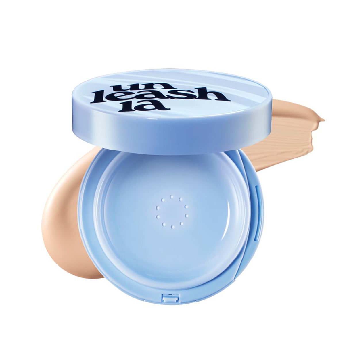 UNLEASHIA - Base Cushion Unleashia Babe Skin - Efecto Piel de Bebé y Poros Difuminados