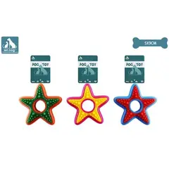 GENERICO - Juguete de estrella para perro 59cm color Amarillo