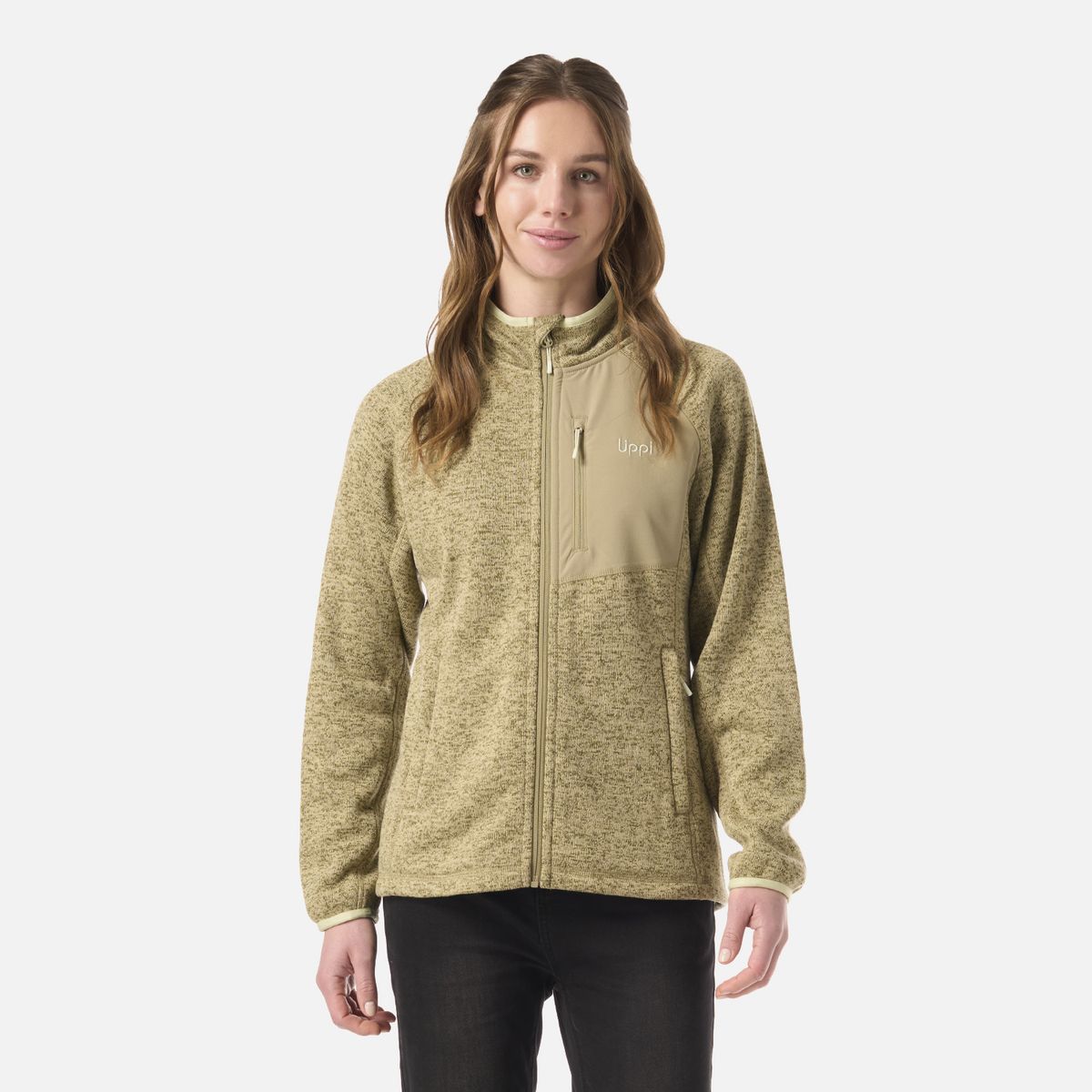 LIPPI - Polar Mujer Coronado Therm-Pro Jacket Verde Oliva Lippi
