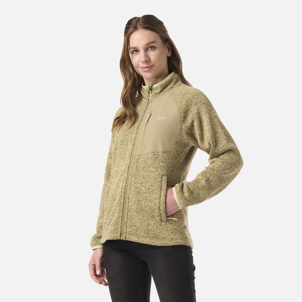 LIPPI - Polar Mujer Coronado Therm-Pro Jacket Verde Oliva Lippi