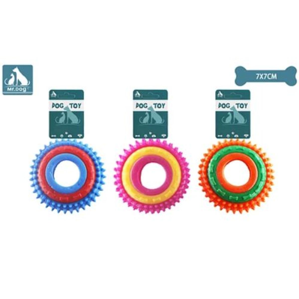 GENERICO - Juguete para perro 77cm color Rosado