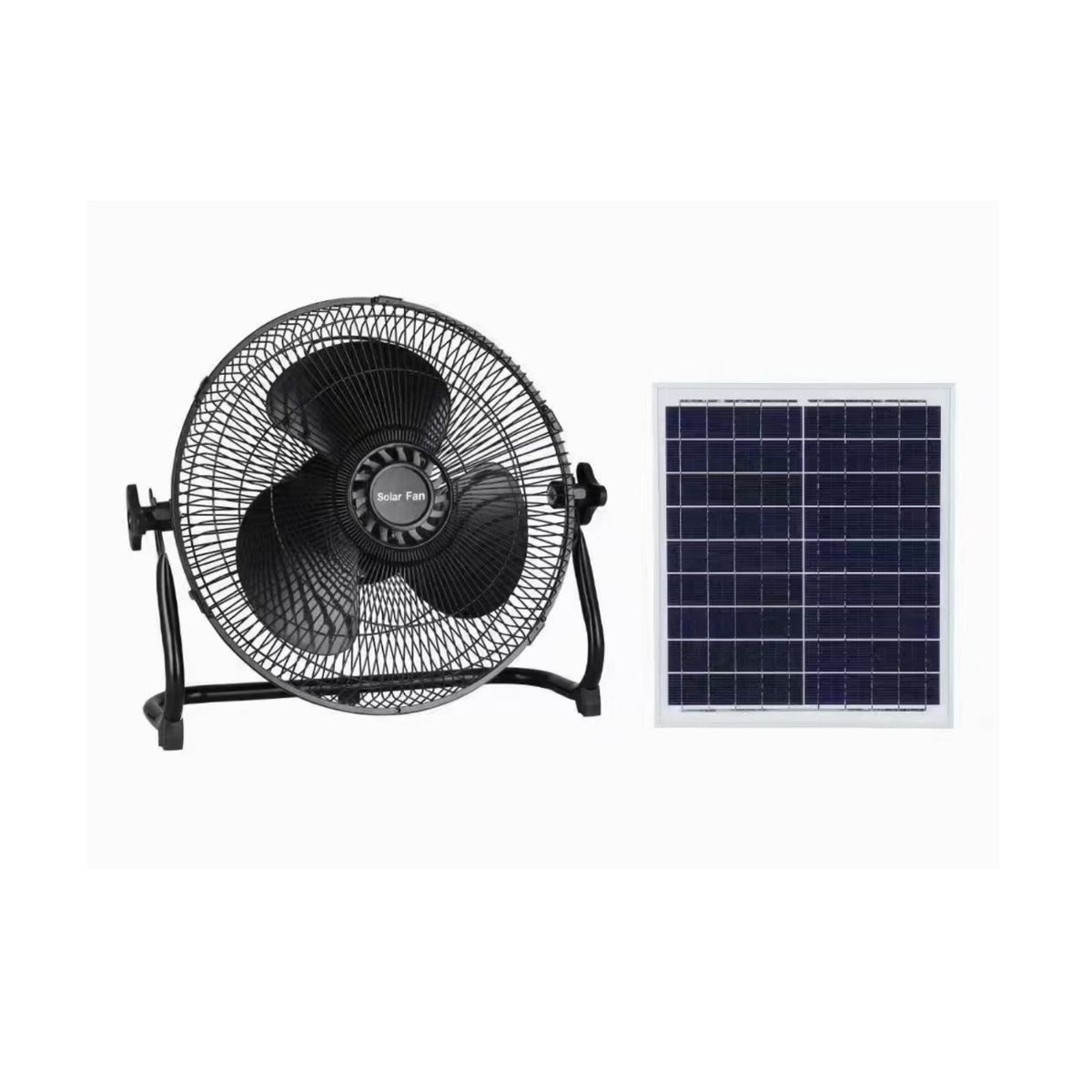 GENERICO - Ventilador Solar Portátil Frescura Sin Electricidad De Mesa