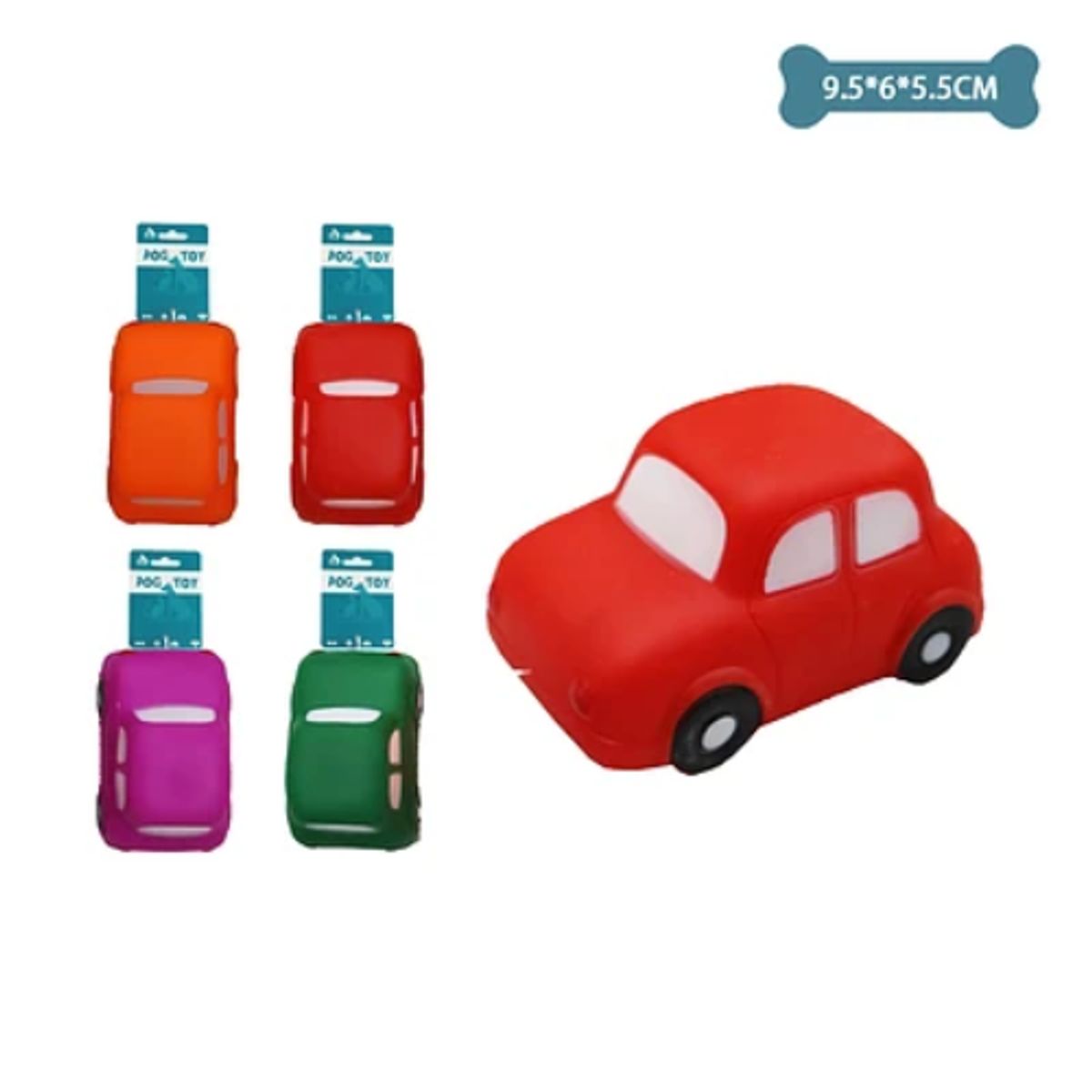 GENERICO - Coche pequeño para mascotas color Anaranjado