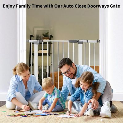 Imagen 2 del producto Reja De Seguridad Escalera Puerta Ajustable Bebés Y Mascotas 75-84cm