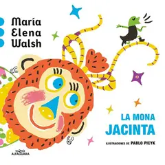ANTARTICA LIBROS - LA MONA JACINTA ACARTONADO