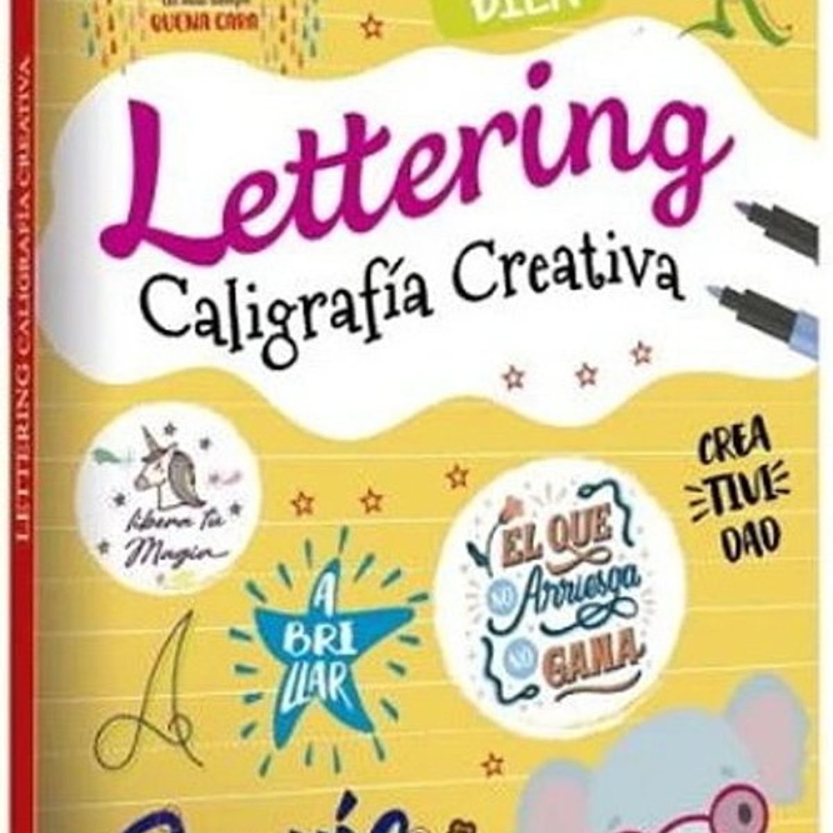 ANTARTICA LIBROS - Lettering Caligrafia Creativa Sonrie