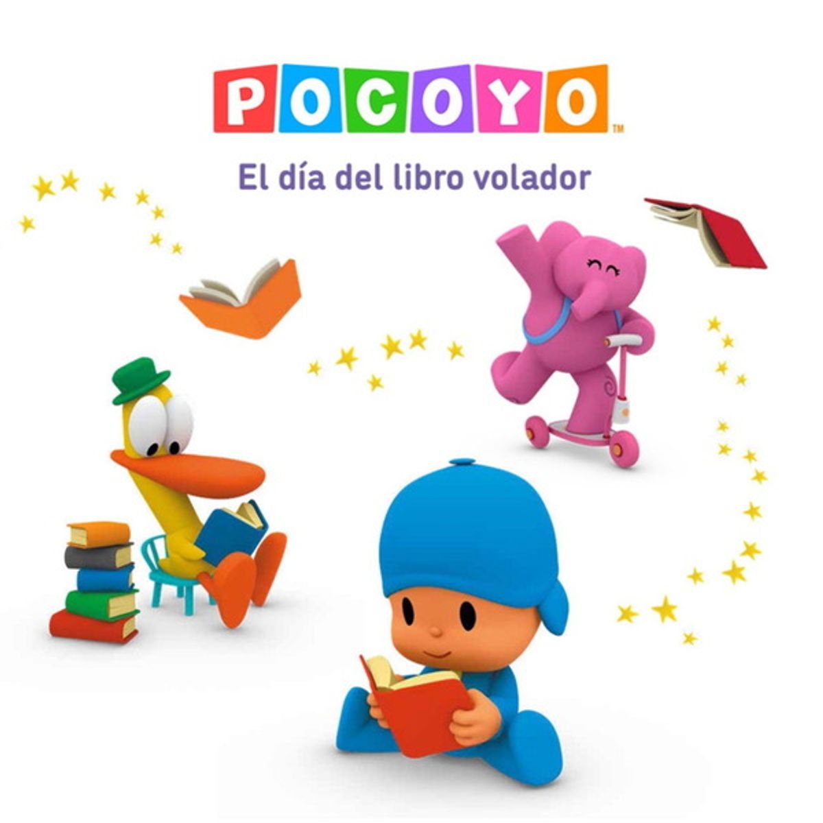 ANTARTICA LIBROS - Pocoyo El Dia Del Libro Volador