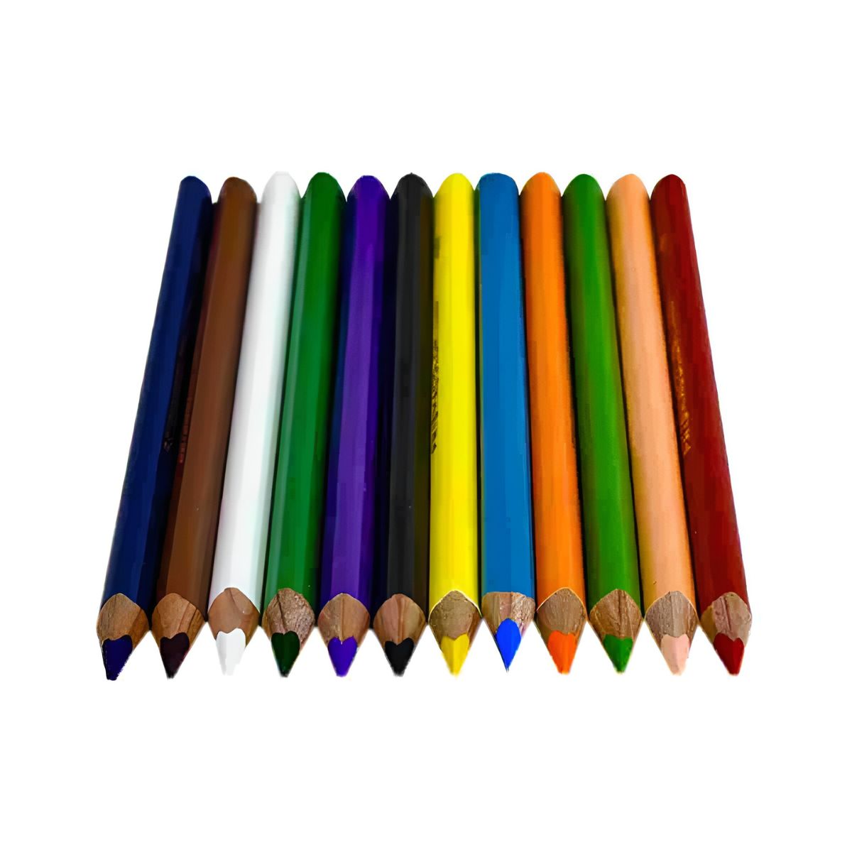 PRISMACOLOR - Set 12 Lápices de Color Triangulares Gruesos Prismacolor Jr.