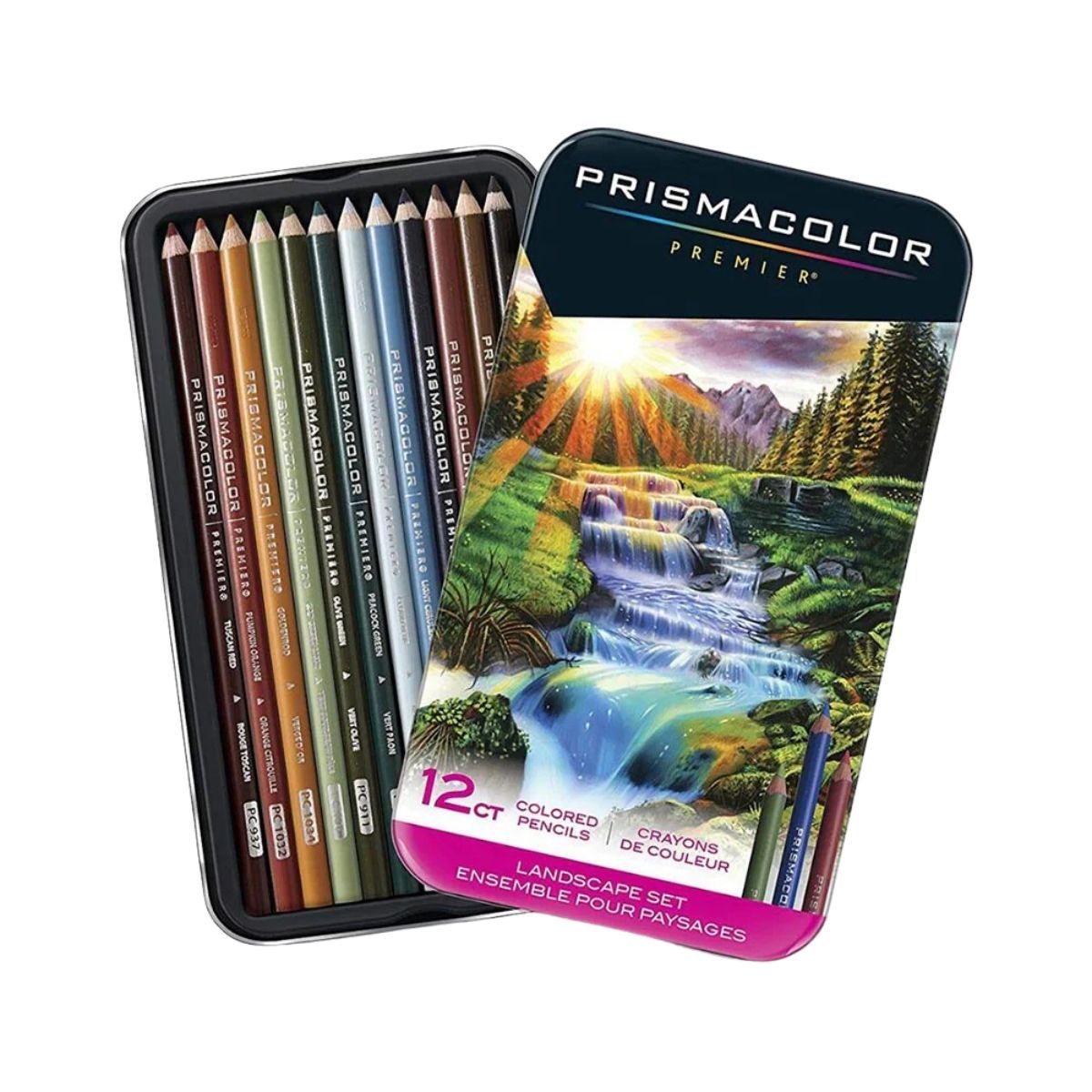 PRISMACOLOR - Set 12 Lápices de Colores Prismacolor Paisaje