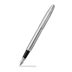 SHEAFFER - Plumas VFM Punta M Cromo Cepillado Detalle Plateado