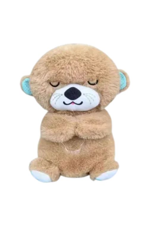 Peluche Kawaii Relaja Alivia Ansiedad Juguete Luz Y Sonido Nutria