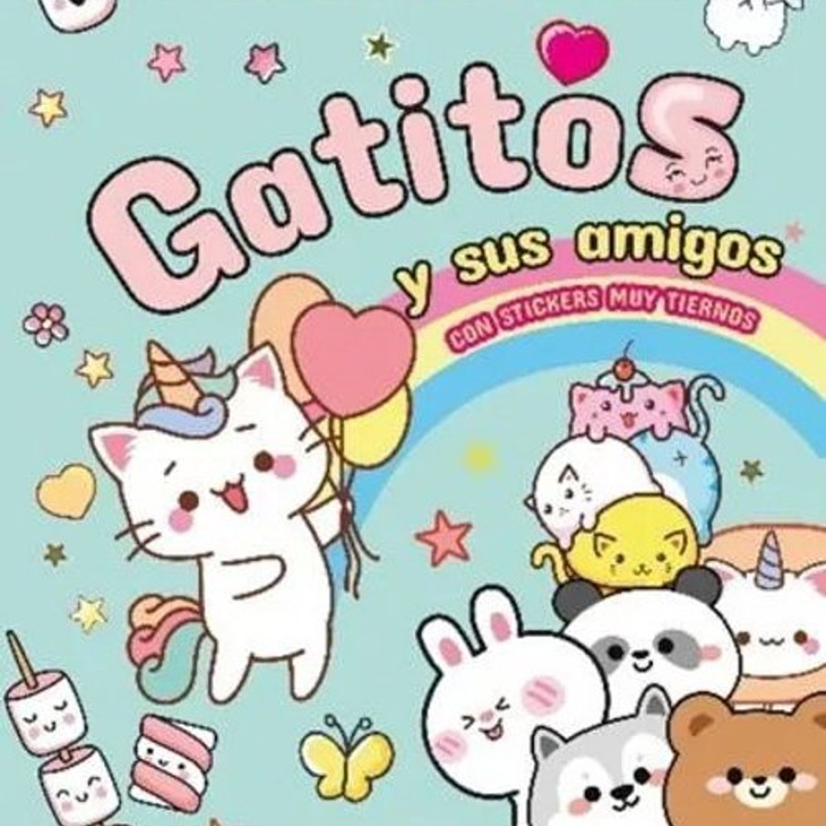 ANTARTICA LIBROS - ACTIVIDADES KAWAI - GATITOS Y SUS AMIGOS