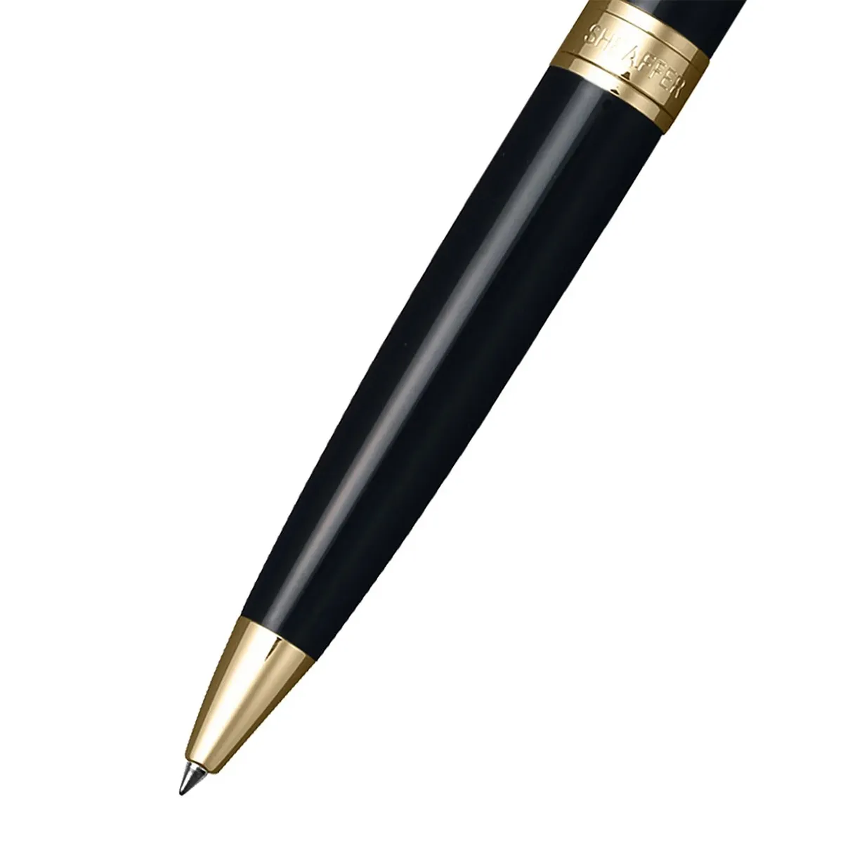 SHEAFFER - Bolígrafo Sheaffer Serie 300 Punta M T/Negra Negro/Plateado