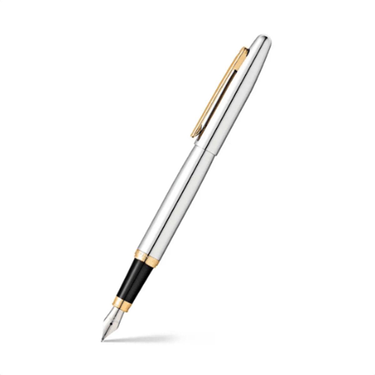 SHEAFFER - Plumas Sheaffer VFM Punta M Cromo Pulido Detalles Dorados