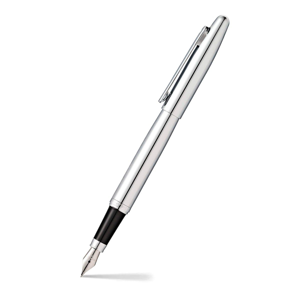 SHEAFFER - Plumas Sheaffer VFM Punta M Cromo Pulido Detalles Plateados