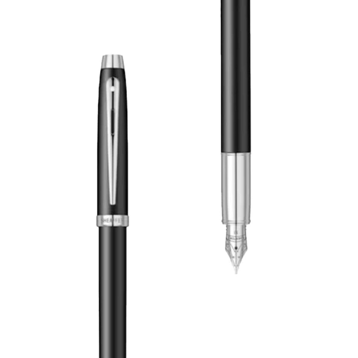 SHEAFFER - Plumas Sheaffer Serie 100 Punta M Negro Mate