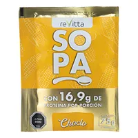 Pack 7 Sopas + Proteína 75 Grs (whey O Vegana) 2 Servicios