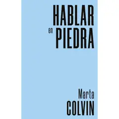 ANTARTICA LIBROS - Hablar En Piedra