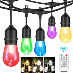 IRM - Guirnalda Luces Led Exterior Multicolor 10 Ampolletas