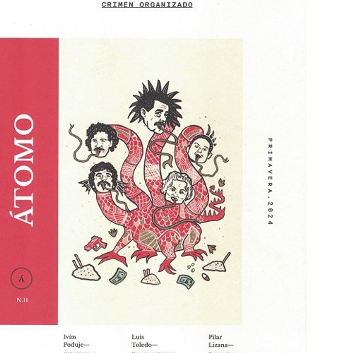 ANTARTICA LIBROS - Atomo 11 Crimen Organizado