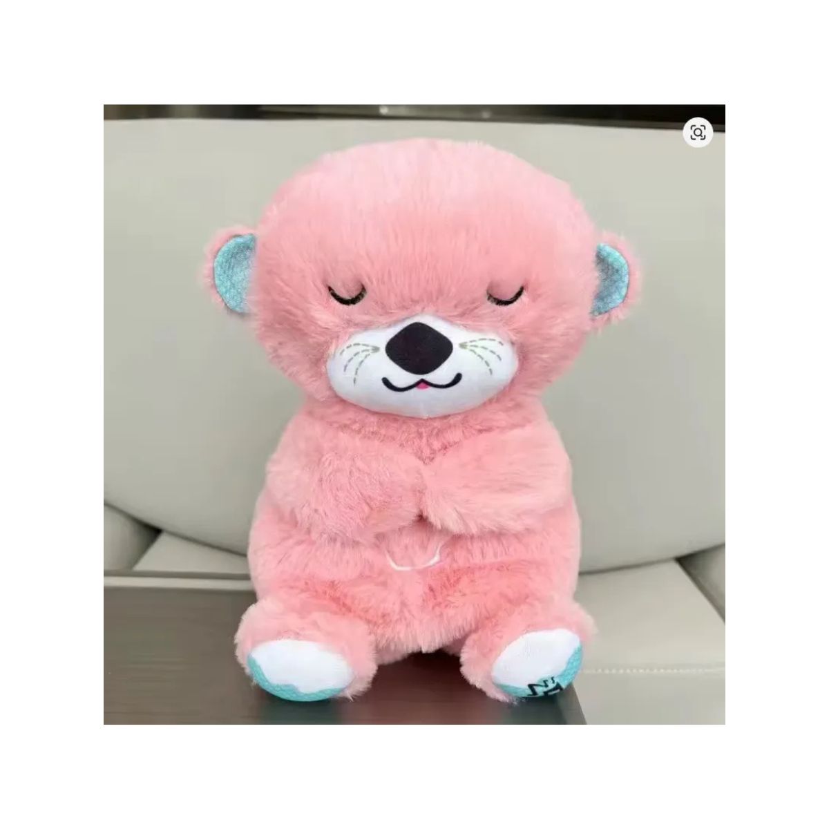 LOOK SHOP - Peluche Kawaii Relaja Alivia Ansiedad Juguete Luz Y Sonido Nutria