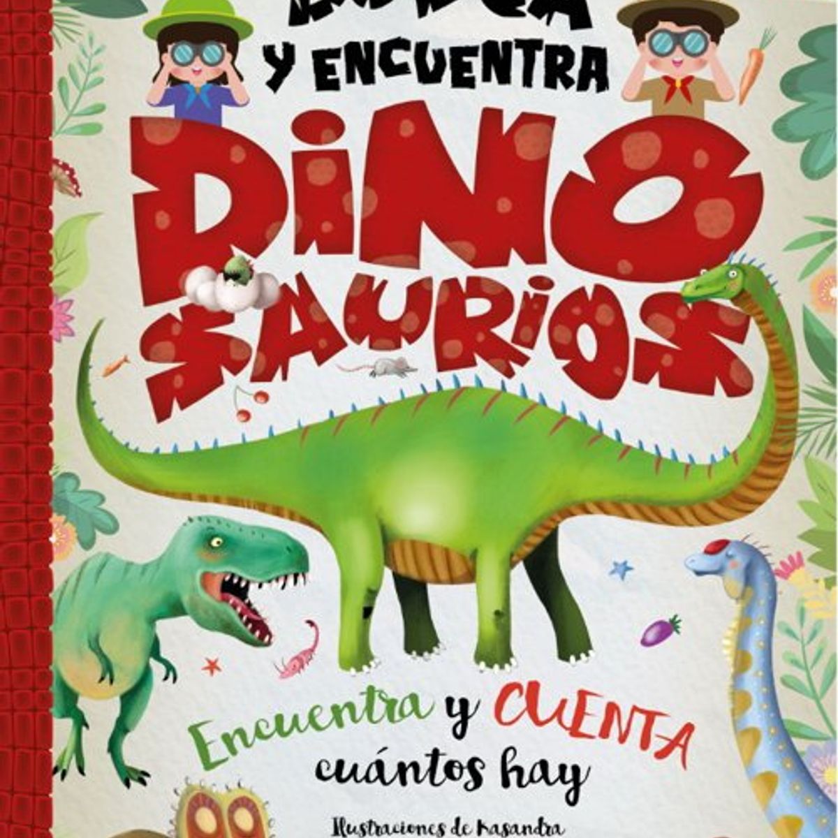 ANTARTICA LIBROS - BUSCA Y ENCUENTRA DINOSAURIOS