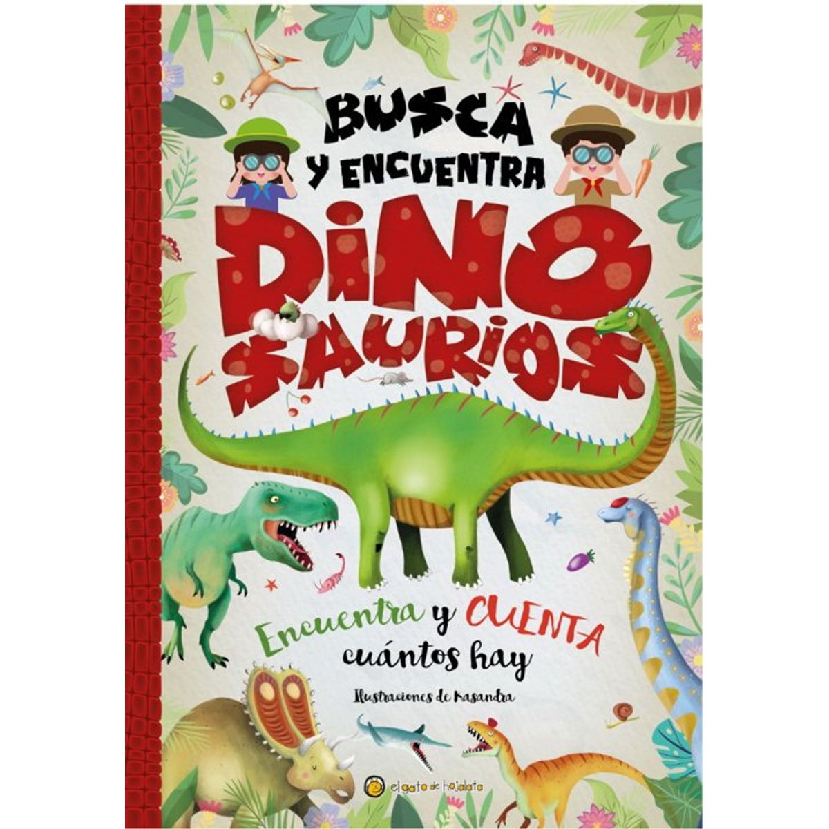 ANTARTICA LIBROS - BUSCA Y ENCUENTRA DINOSAURIOS