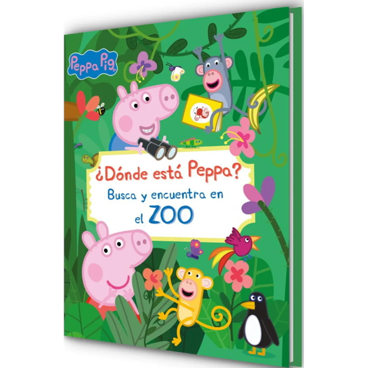 ANTARTICA LIBROS - ¿Donde Esta Peppa Buca Y Encientra En El Zoo