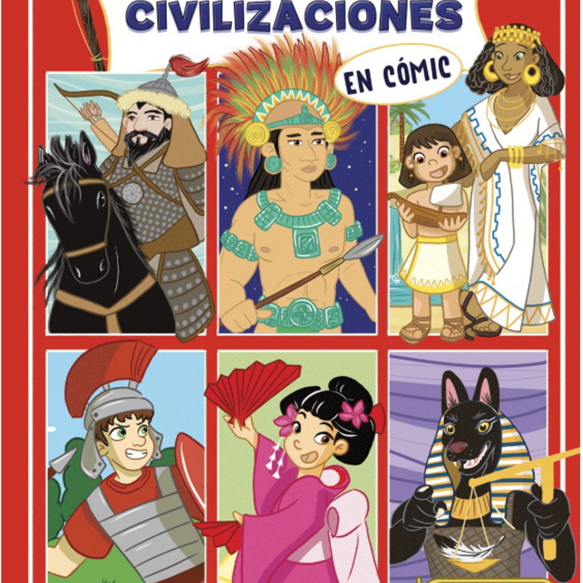 ANTARTICA LIBROS - Antiguas Civilizaciones Comic