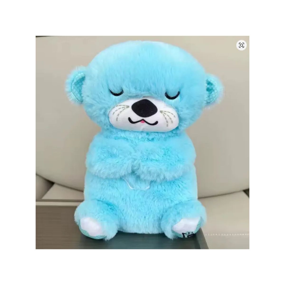 LOOK SHOP - Pack 2 Peluche Kawaii Relaja, Ansiedad. Juguete Luz Y Sonido. Nutria