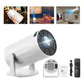 EVERSO - Proyector Portátil Mini Ultra Hd 4k 1080p Con Wifi Bluetooth