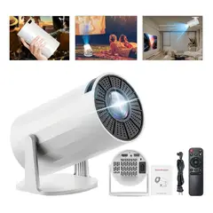 EVERSO - Proyector Portátil Mini Ultra Hd 4k 1080p Con Wifi Bluetooth