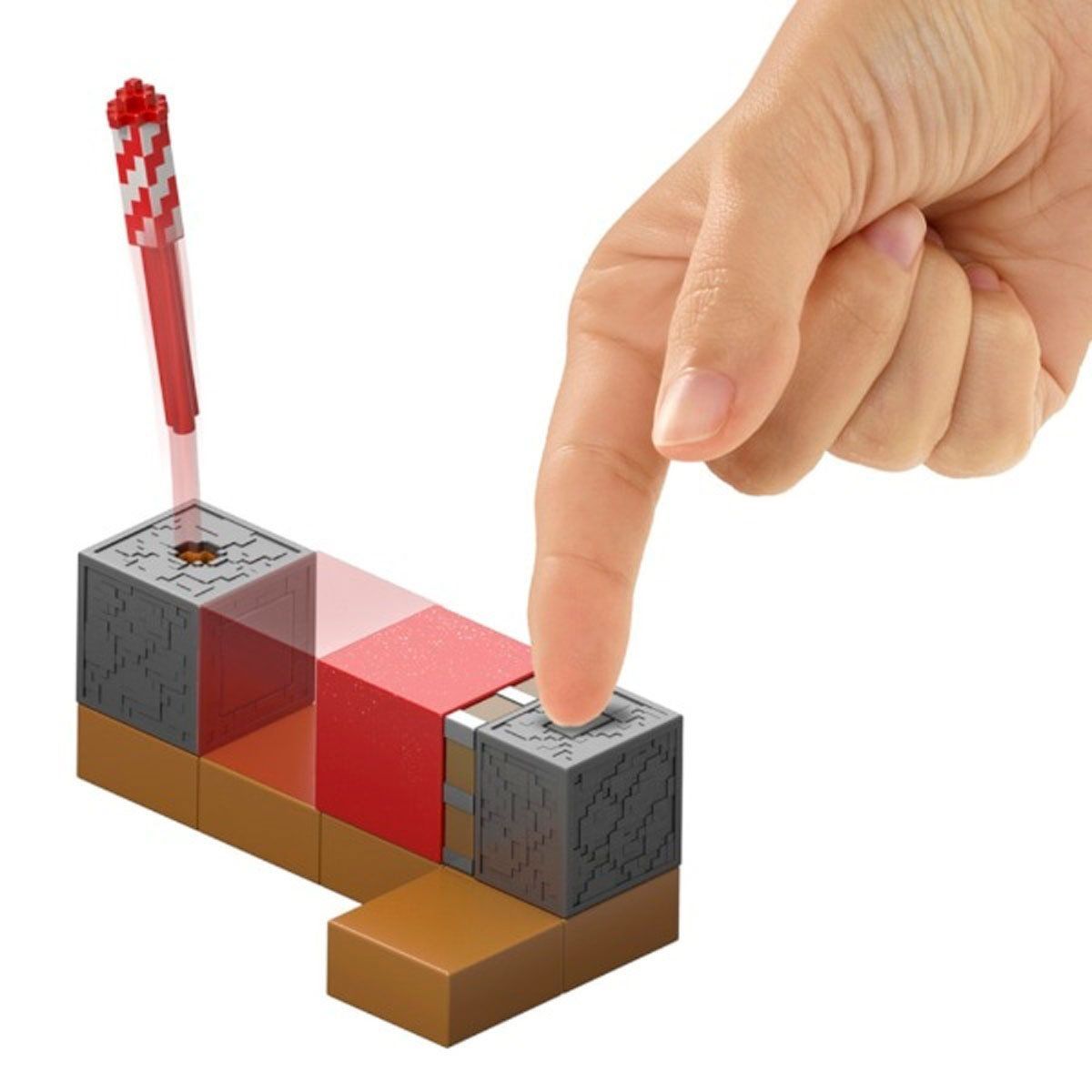 MINECRAFT - Minecraft Figura 8cm- Fuegos Artificiales Del Protector