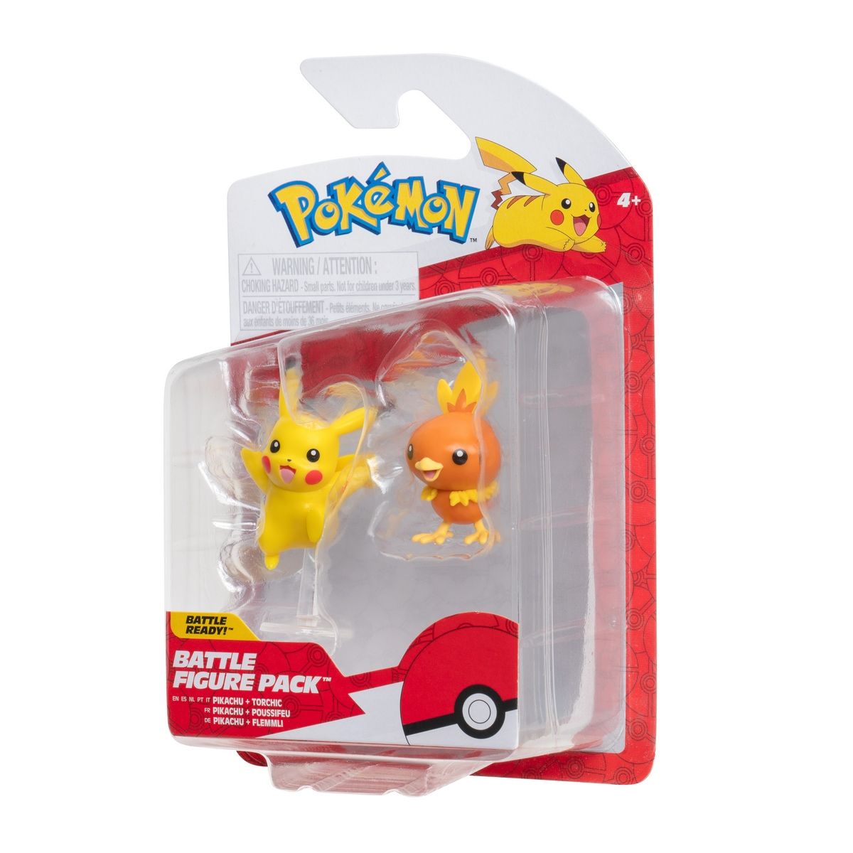 POKEMON - Pokémon Figura Pack 2 Torchic Y Pikachu