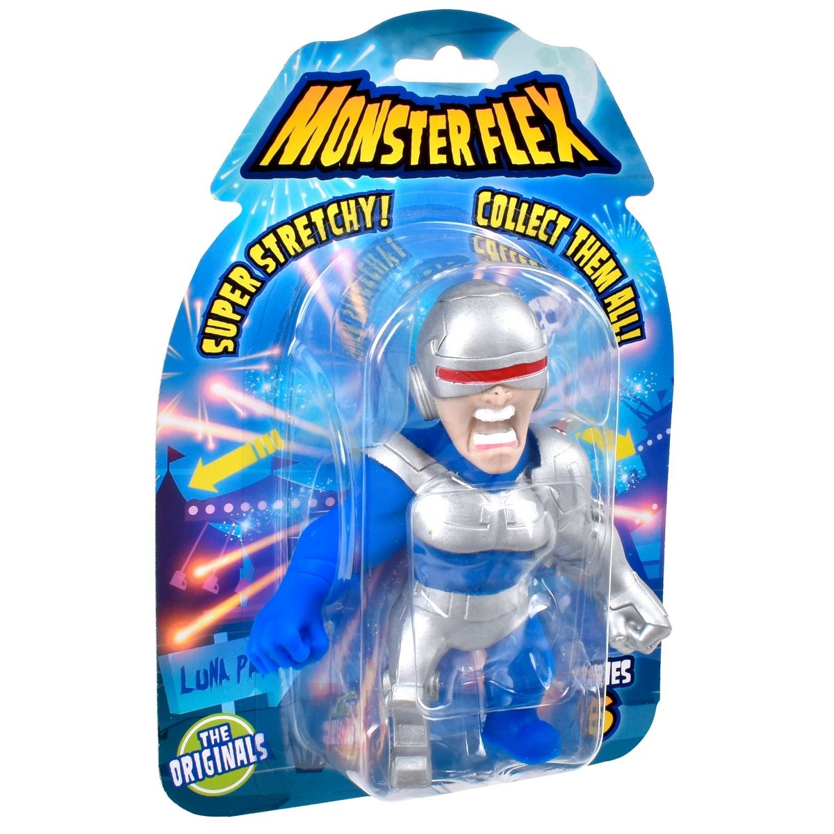 ANSALDO - Figura Stretch De Goma De 15 Cms Que Se Estira - Cyborg