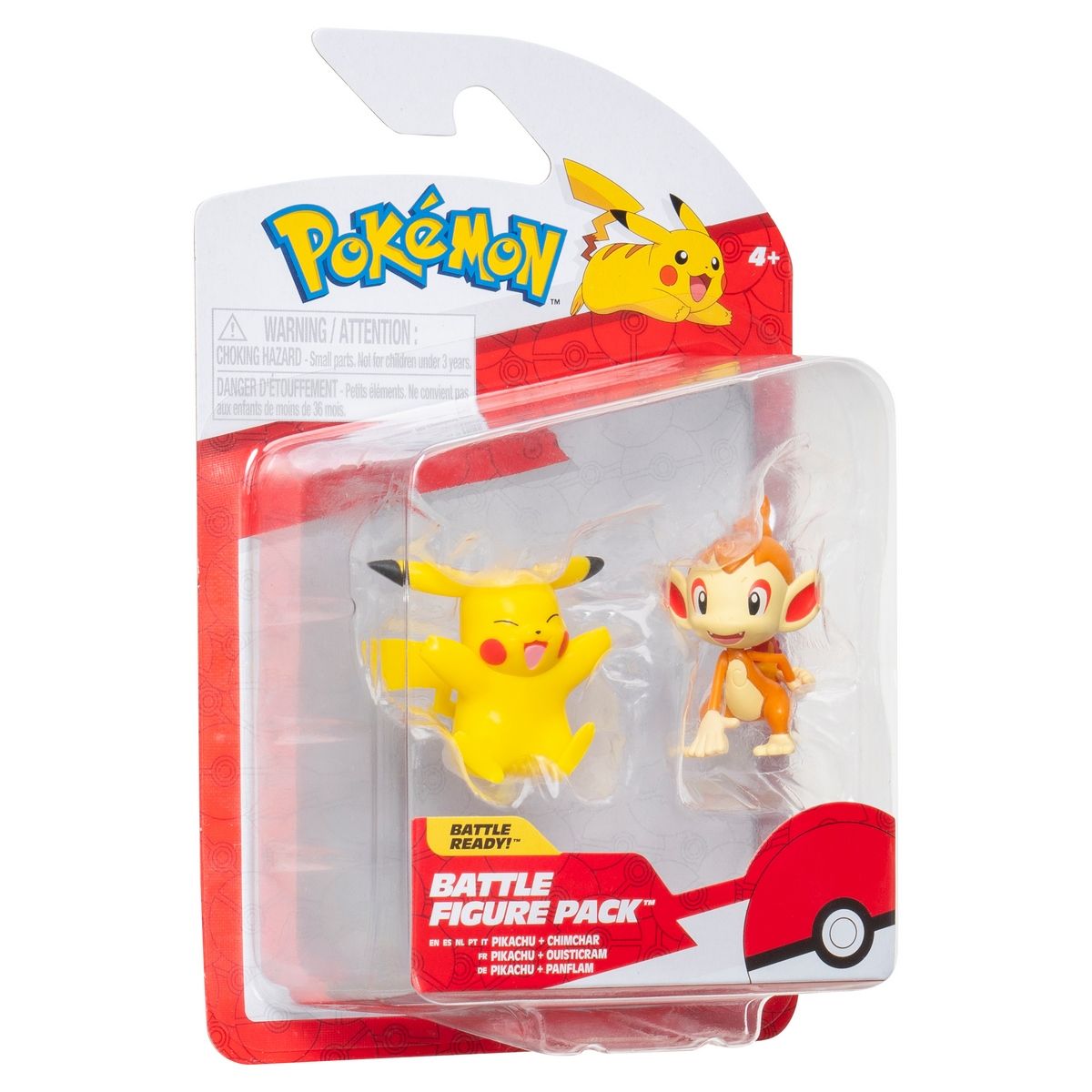 POKEMON - Pokémon Pack 2 Chimchar - Pikachu