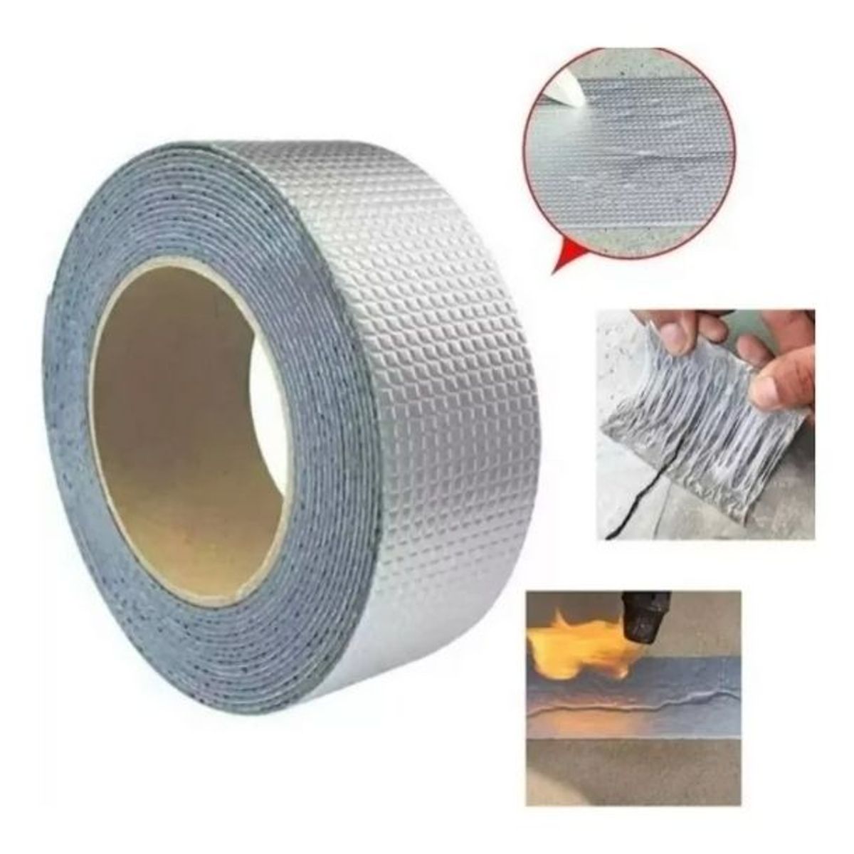 GENERICO - Cinta Sellador Adhesivo Techo Gotera Impermeable 5 Metros